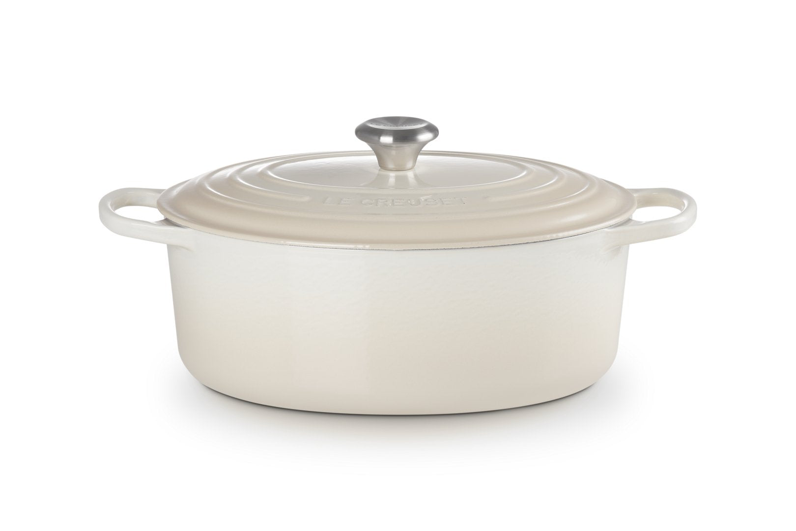 Le Creuset 21178317164430 Cacerola 6,3 L Ovalado Crema De Color