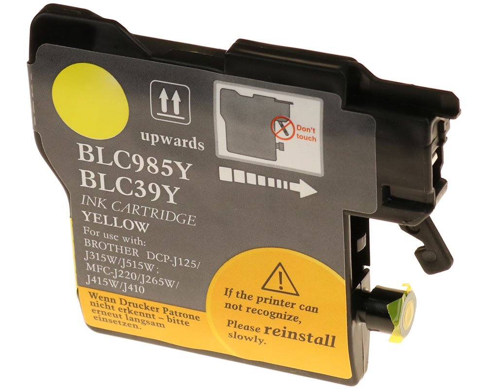 G&G Tintencartucho Compatible Con Brother Lc-985y Amarillo
