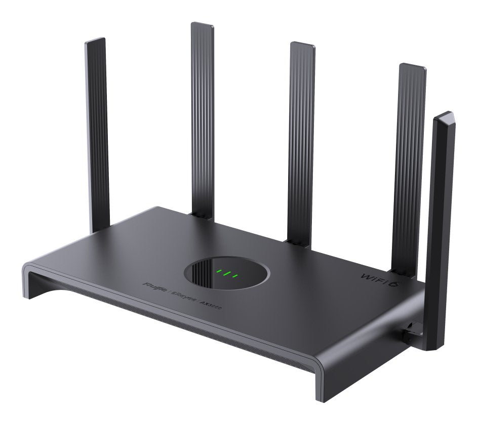 EAN 6971693275799 - Ruijie Networks RG-EW3000GX PRO router inalámbrico Gigabit Ethernet Doble banda (2,4 GHz / 5 GHz) Negro imagen 2