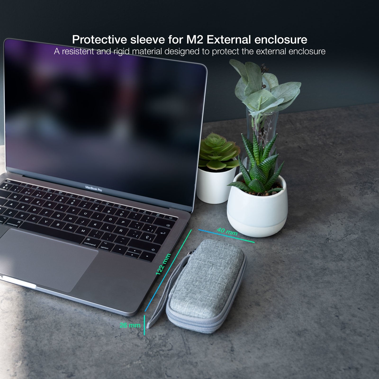 EAN 8433281012189 - TooQ TQBC-M201G funda para disco duro externo imagen 2