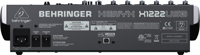 EAN 4033653021173 - Behringer X1222USB mezclador DJ 4 canales imagen 3