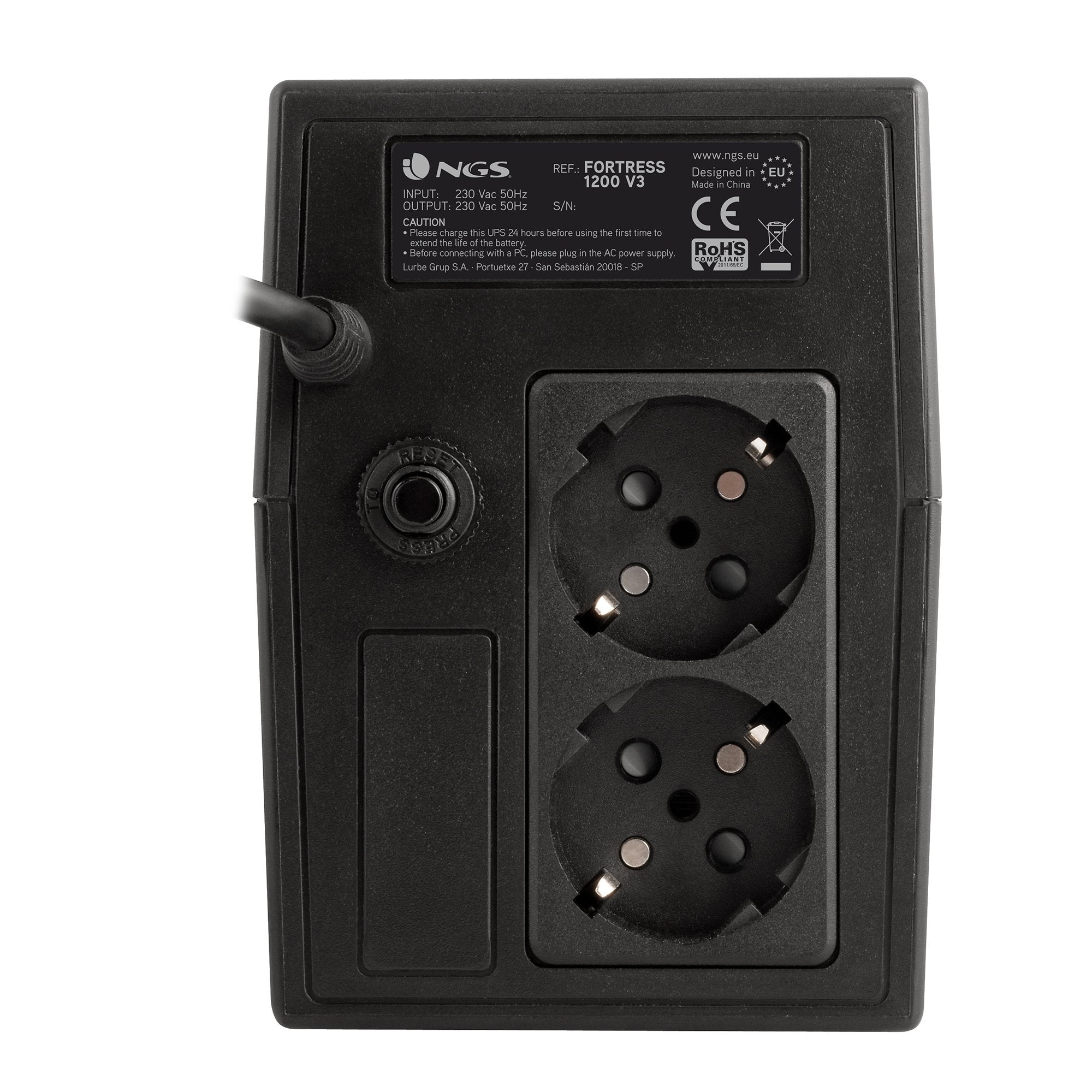 EAN 8435430620603 - NGS FORTRESS 1200 V3 sistema de alimentación ininterrumpida (UPS) En espera (Fuera de línea) o Standby (O imagen 4