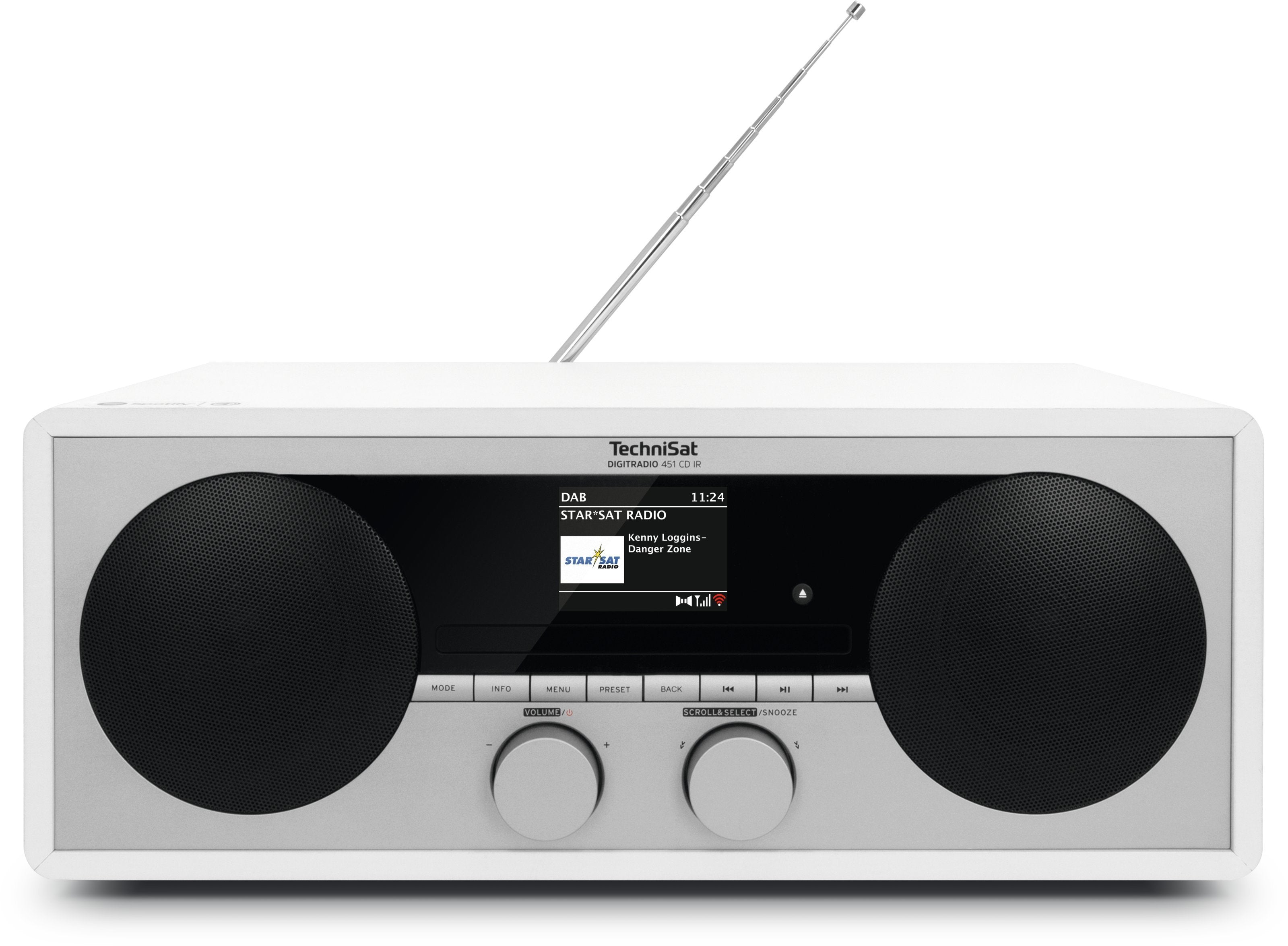 Technisat Digitradio 451 Cd Ir White