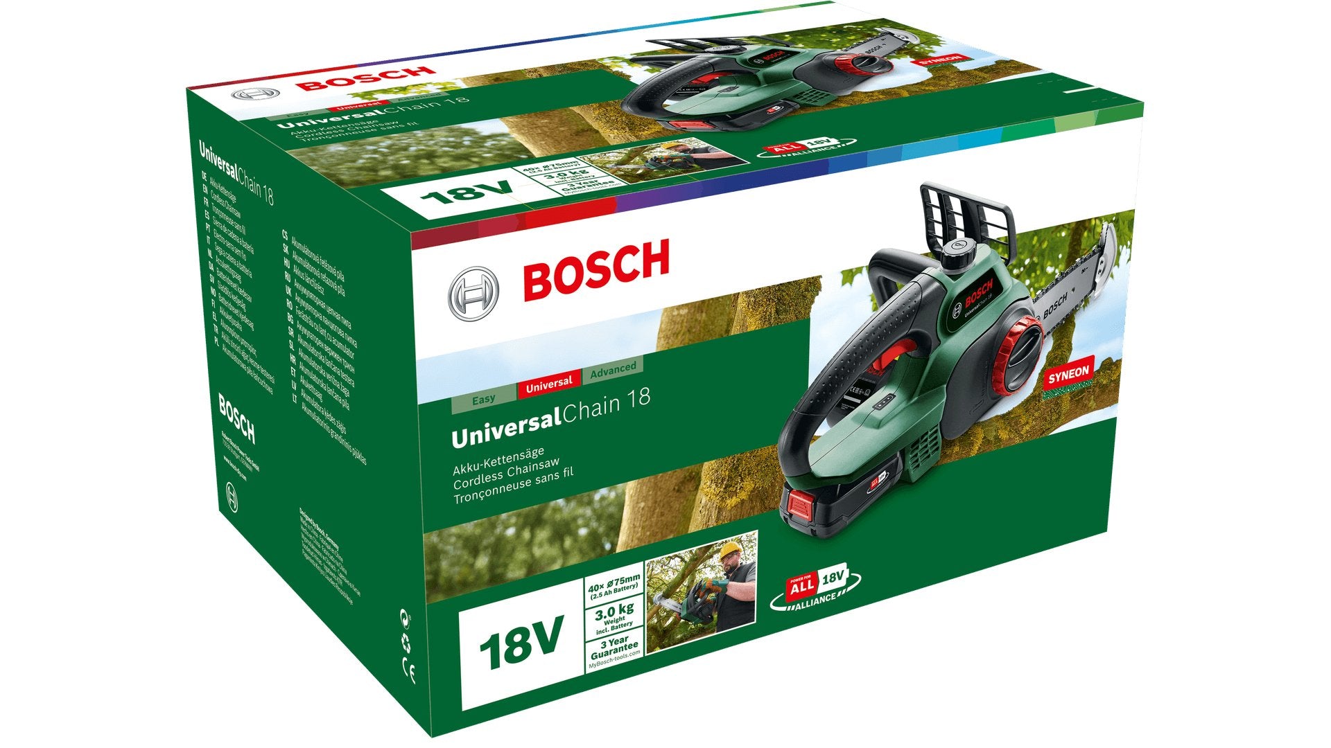 EAN 3165140925631 - Bosch UniversalChain 18 Negro, Verde imagen 7
