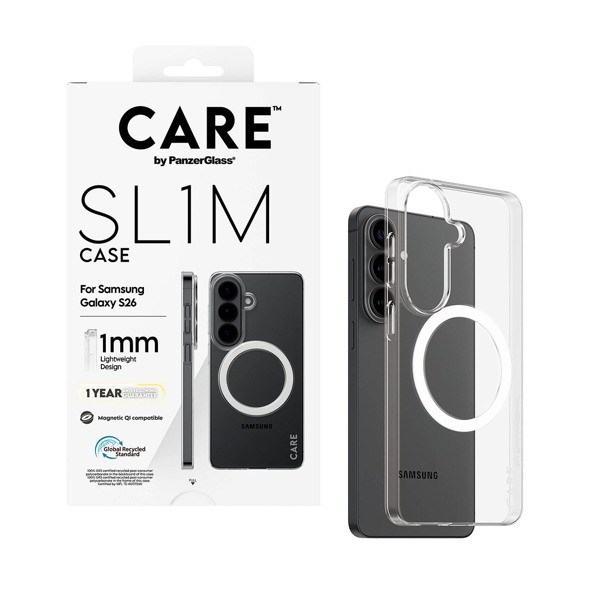 Panzerglass Care Sl1m Case Transparent Samsung Galaxy S26