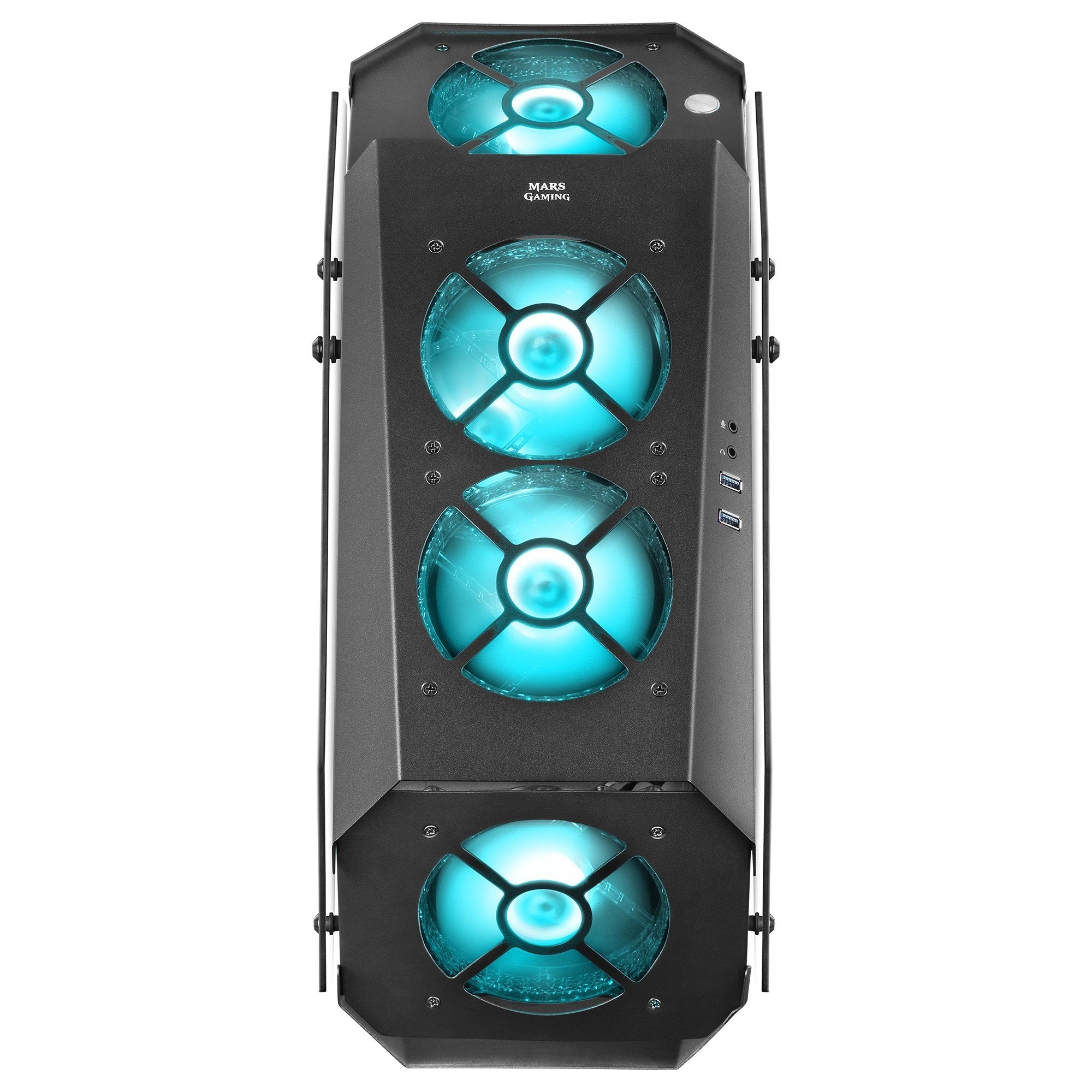 Caja Pc Marsgaming E-Atx Mc51 Black