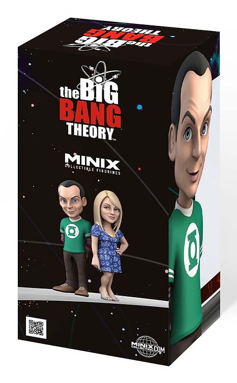 Figura Minix Sheldon Cooper Big Bang Theory 12cm