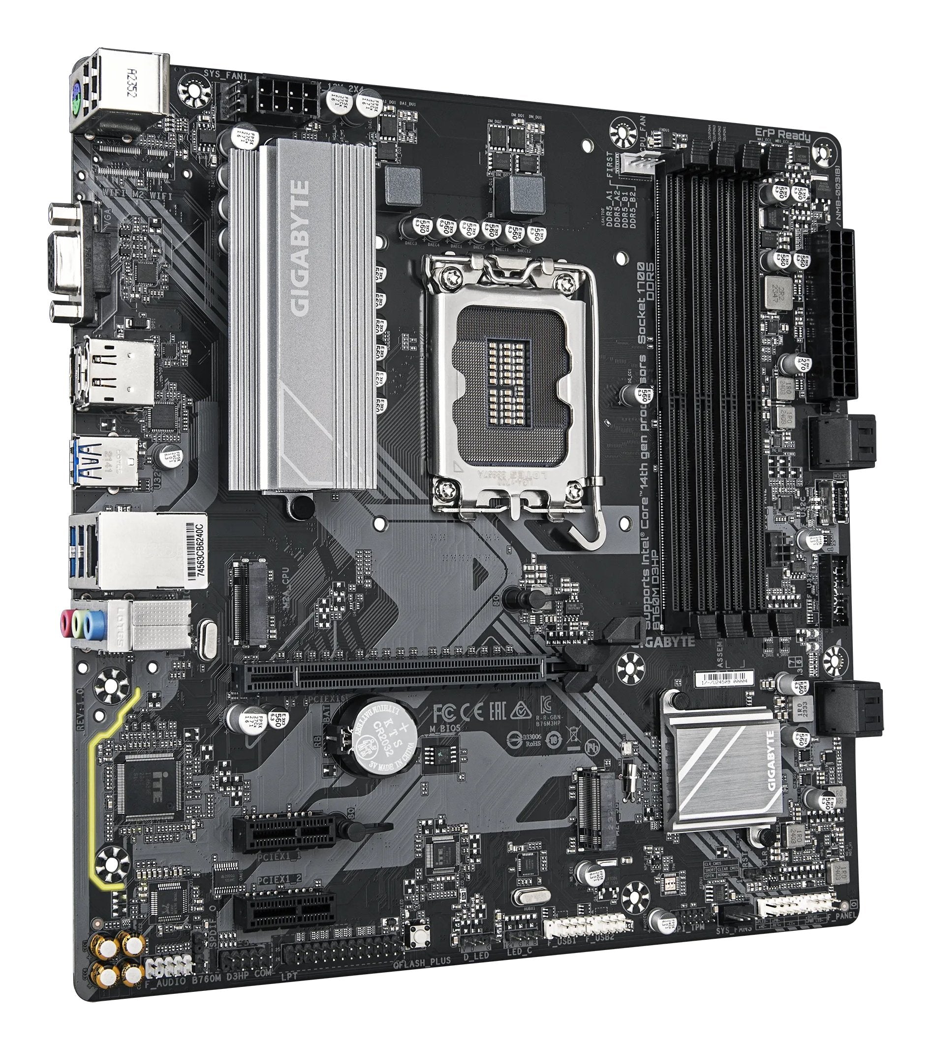 EAN 4719331864347 - GIGABYTE B760M D3HP placa base Intel B760 Express LGA 1700 micro ATX imagen 3