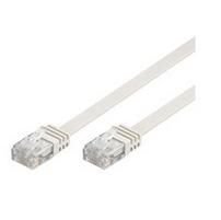 U/Utp Cat5e 3m White Flat