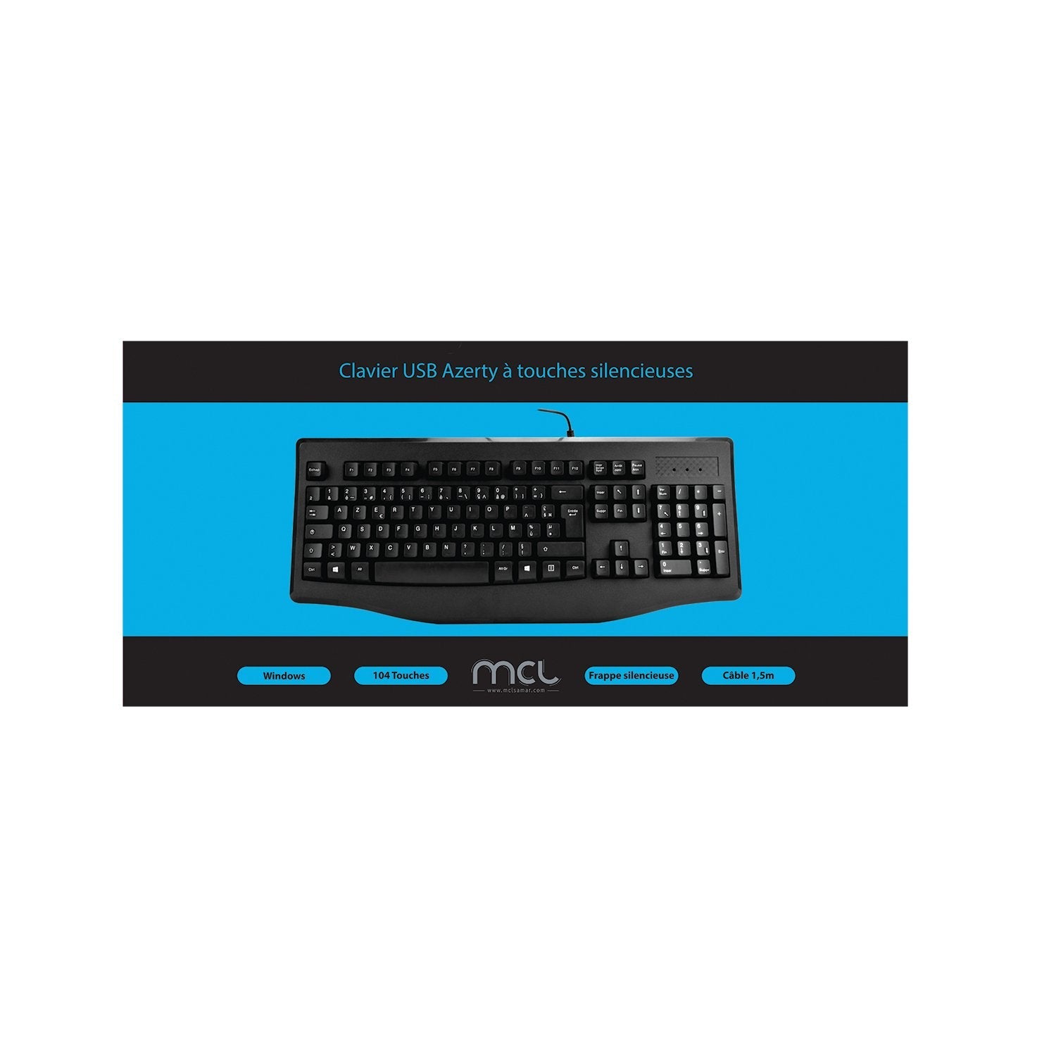 Wired Usb Azerty Keyboard