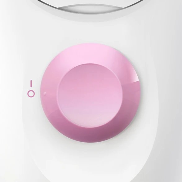 EAN 7500435224932 - Braun Silk-épil 1 1-010 depiladora 20 pinzas Rosa, Blanco imagen 2