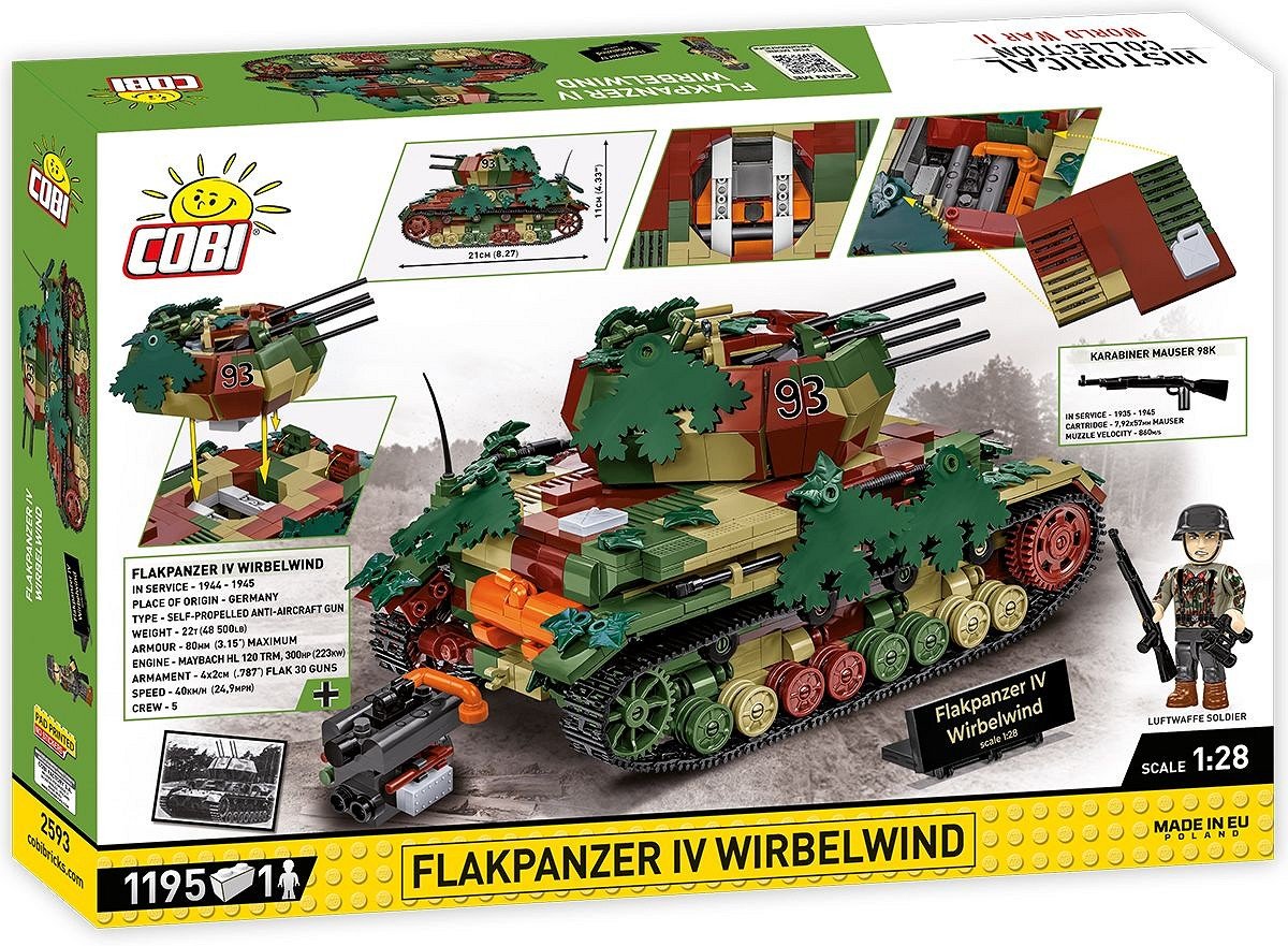 EAN 5902251025939 - COBI Flakpanzer IV Wirbelwind - Executive Edition imagen 12