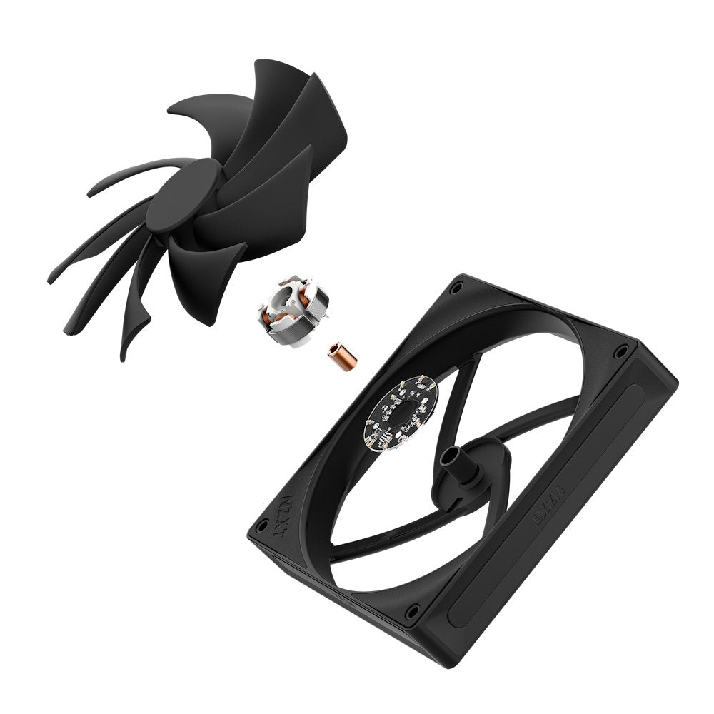 EAN 5056547204338 - NZXT F140Q Carcasa del ordenador Ventilador 14 cm Negro 1 pieza(s) imagen 6