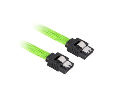 EAN 4044951016624 - Sharkoon Sata 3 cable de SATA 0,3 m SATA 7-pin Negro, Verde imagen 1
