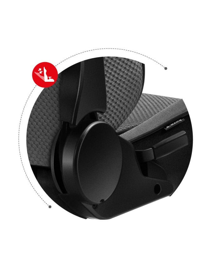 EAN 5903796013016 - Huzaro Force 6.2 Silla para videojuegos de PC Asiento (de seguridad) de butaca Negro, Rojo imagen 12