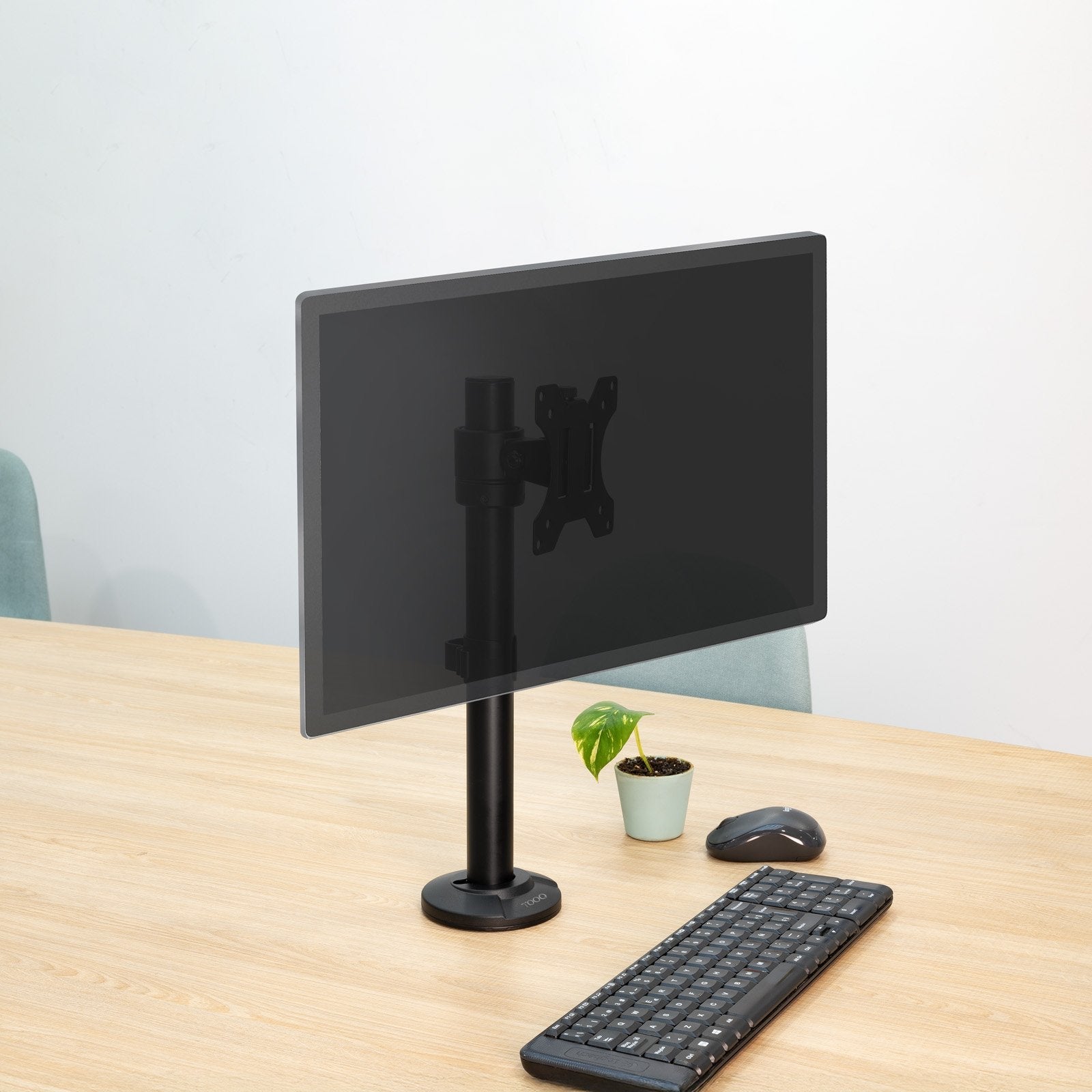 Soporte De Mesa Para Monitor Tooq Db1131tn-B Giratorio Inclinable Hasta 8kg