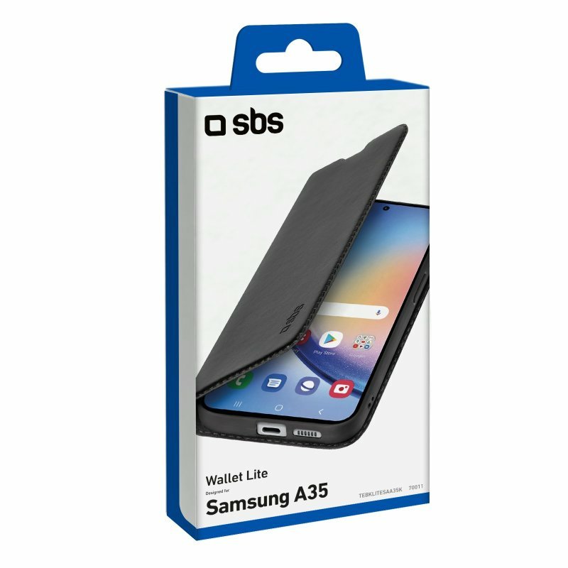Sbs Book Wallet Lite Galaxy A35 Schwarz