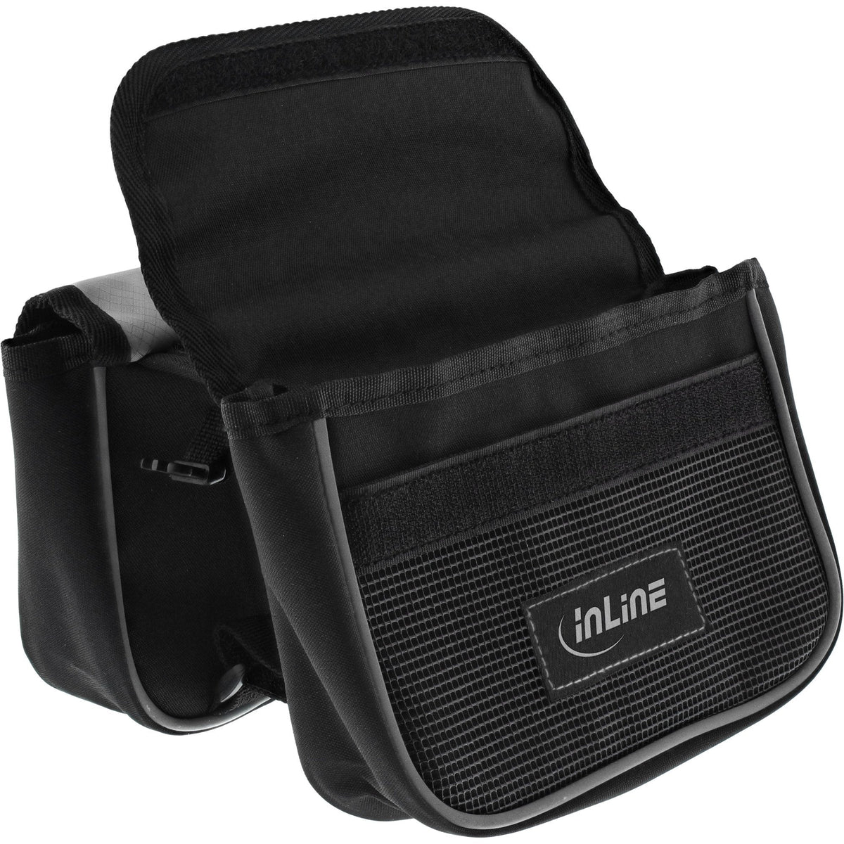 Bolsa De Bicicleta Multifuncional Inline Sport, Negra