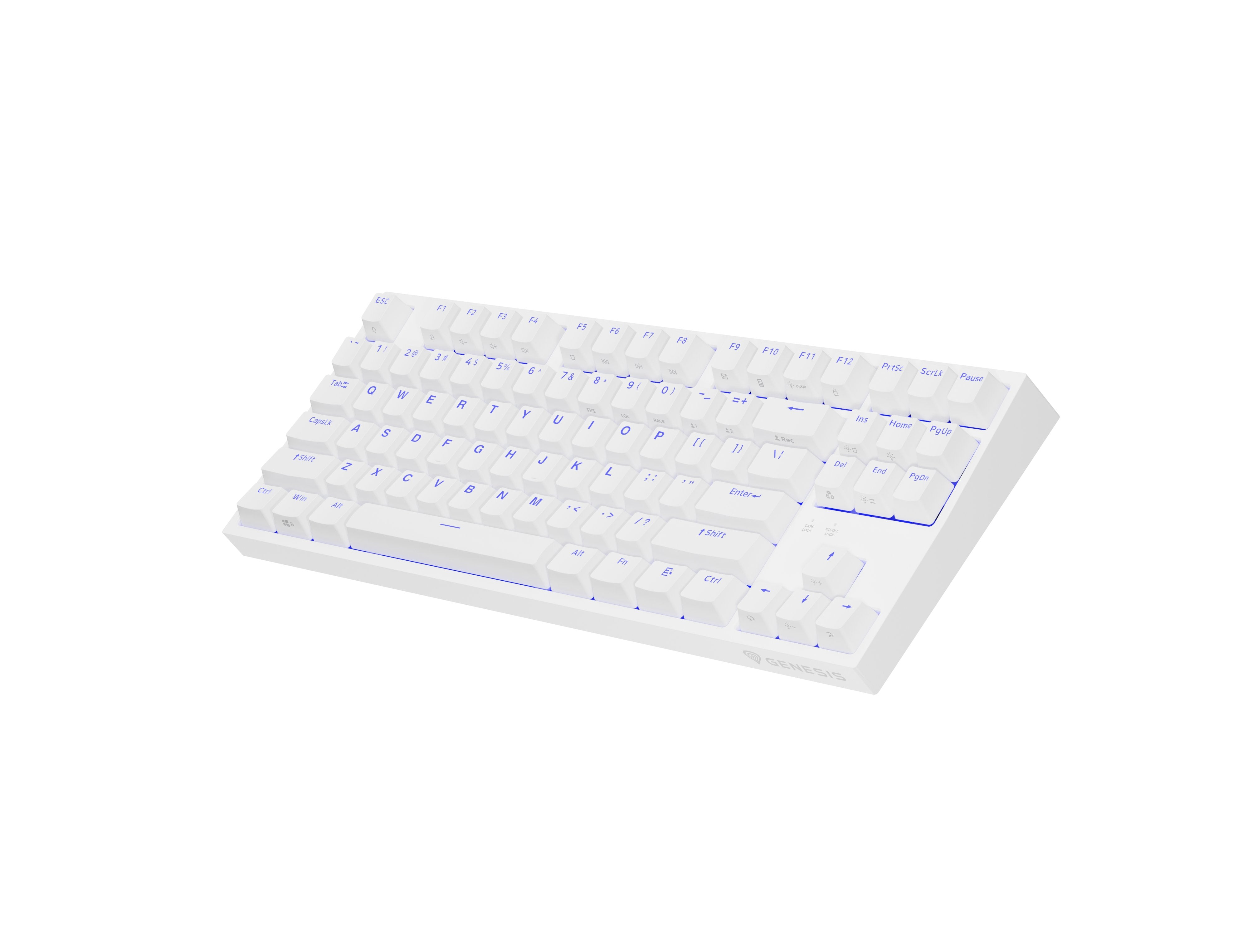 EAN 5901969443226 - GENESIS Thor 404 TKL teclado Juego USB QWERTY Internacional de EE.UU. Blanco imagen 9