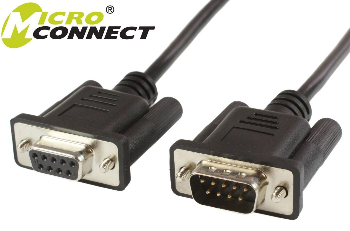 Microconnect Scsehn3b Cable De Red Negro 3 M