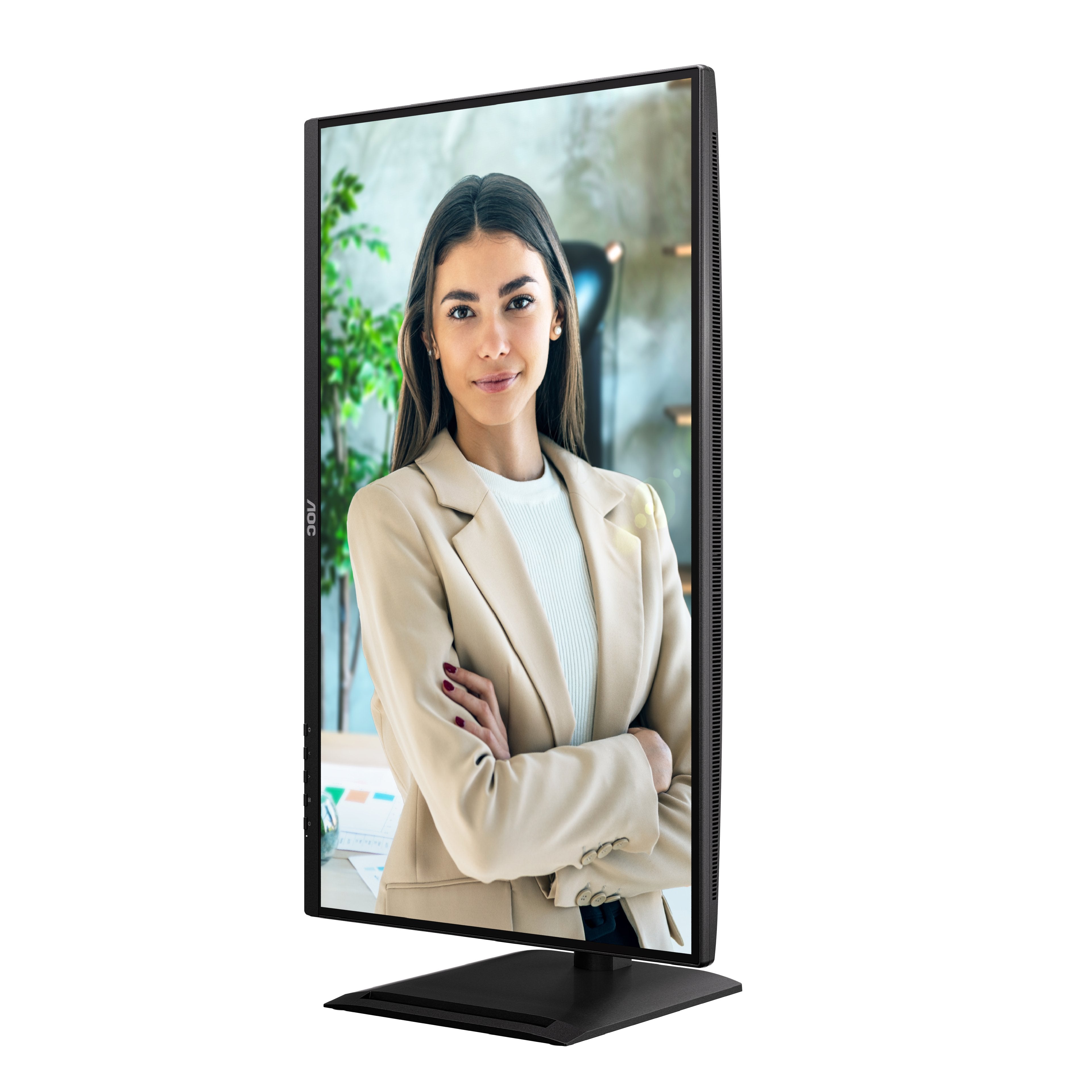 Aoc 68,6cm 27" Q27p4u 16:09 2xhdmi+Dp+Usb Lift Negro