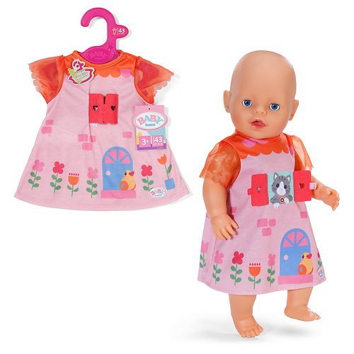 Zapf Creation Baby Born® Casita De Vestir 43cm, Accesorios Para Muñecas 839645
