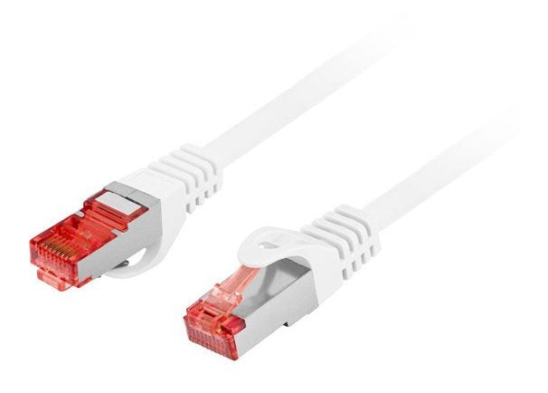 EAN 5901969442335 - Lanberg PCF6-10CU-0025-W cable de red Blanco 0,25 m Cat6 S/FTP (S-STP) imagen 1