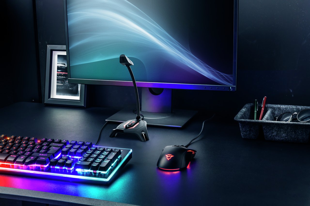 Microfono Gxt 215 Zabi Gaming Trust