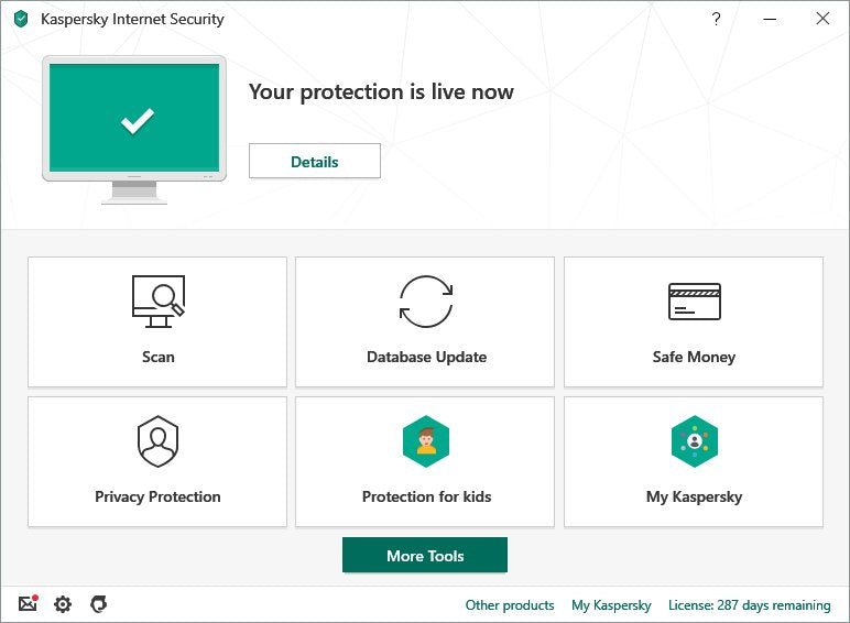 Kaspersky Internet Security 2020 3 Usuarios 1 Año