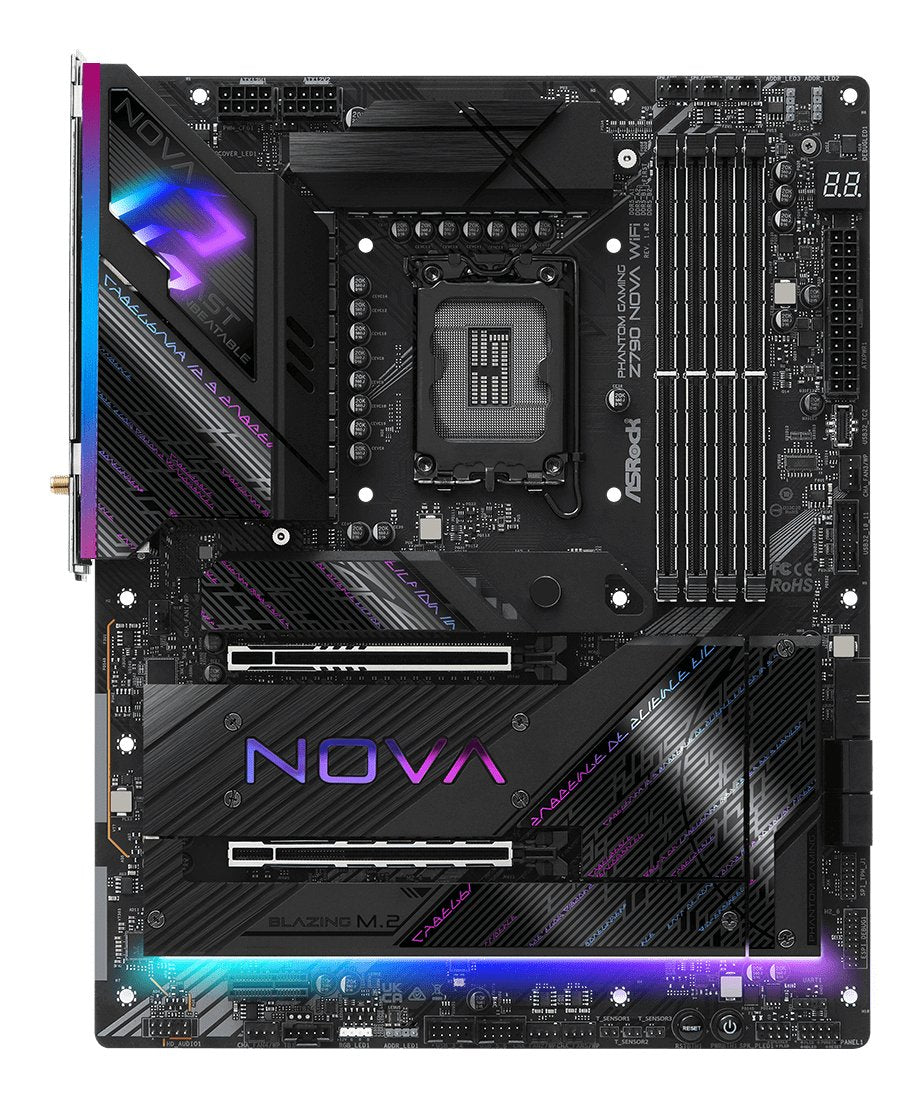 Placa Base Asrock Z790 Nova Wifi 1700 Atx Hdmi Dp Ddr5 Retail