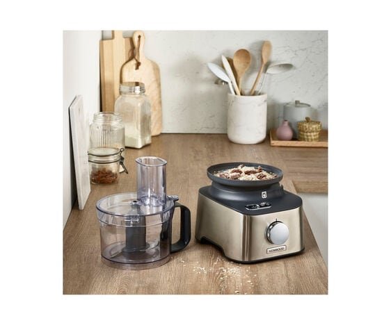 Kenwood Küchenmaschine Multipro Compact+ (Plata, 800 Watt, Integrierte Waage, Mixaufsatz Und Blend-Xtract 2go) 0w22011047