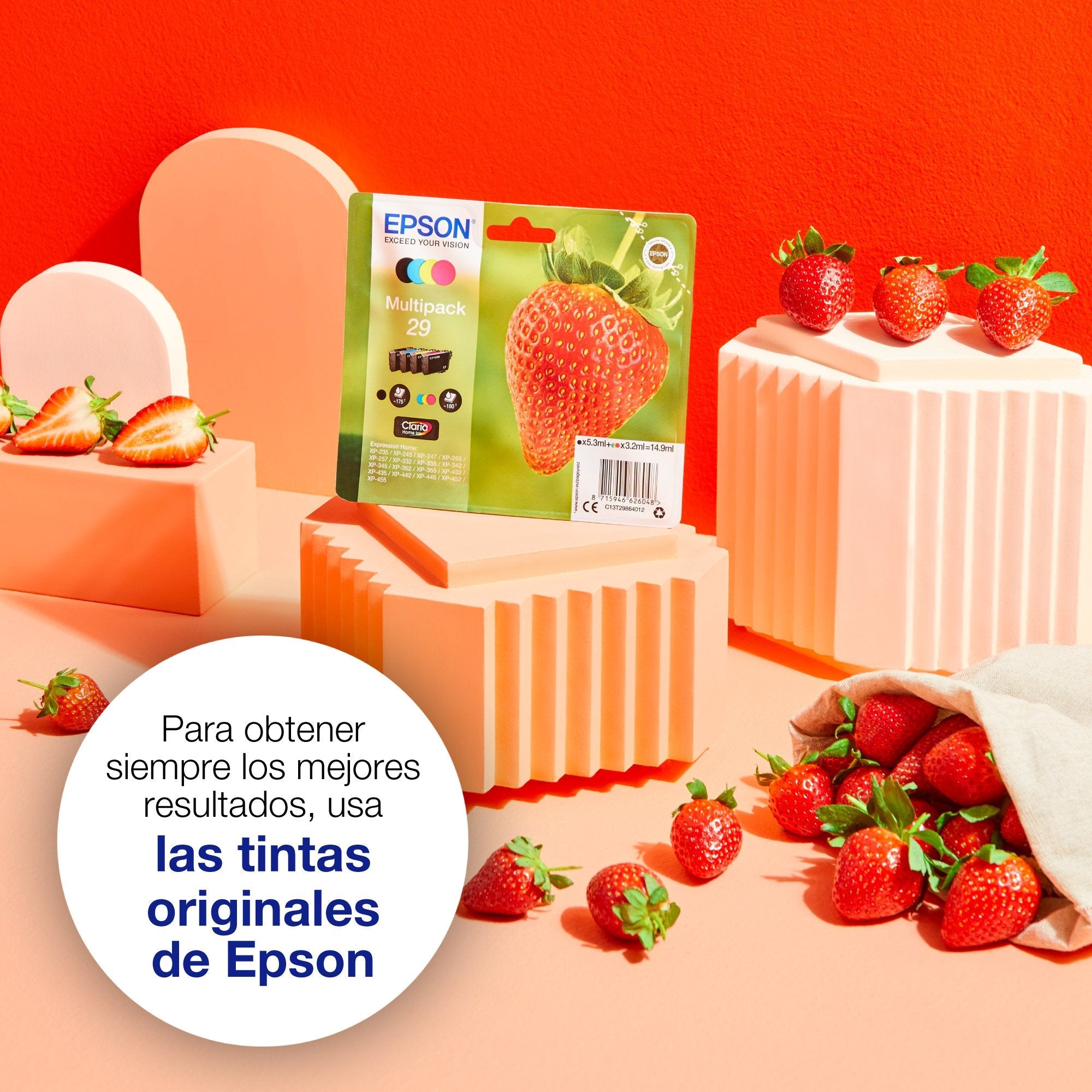 Epson Expression Home Xp-235 Cartucho Cian 29xl Rf+Am