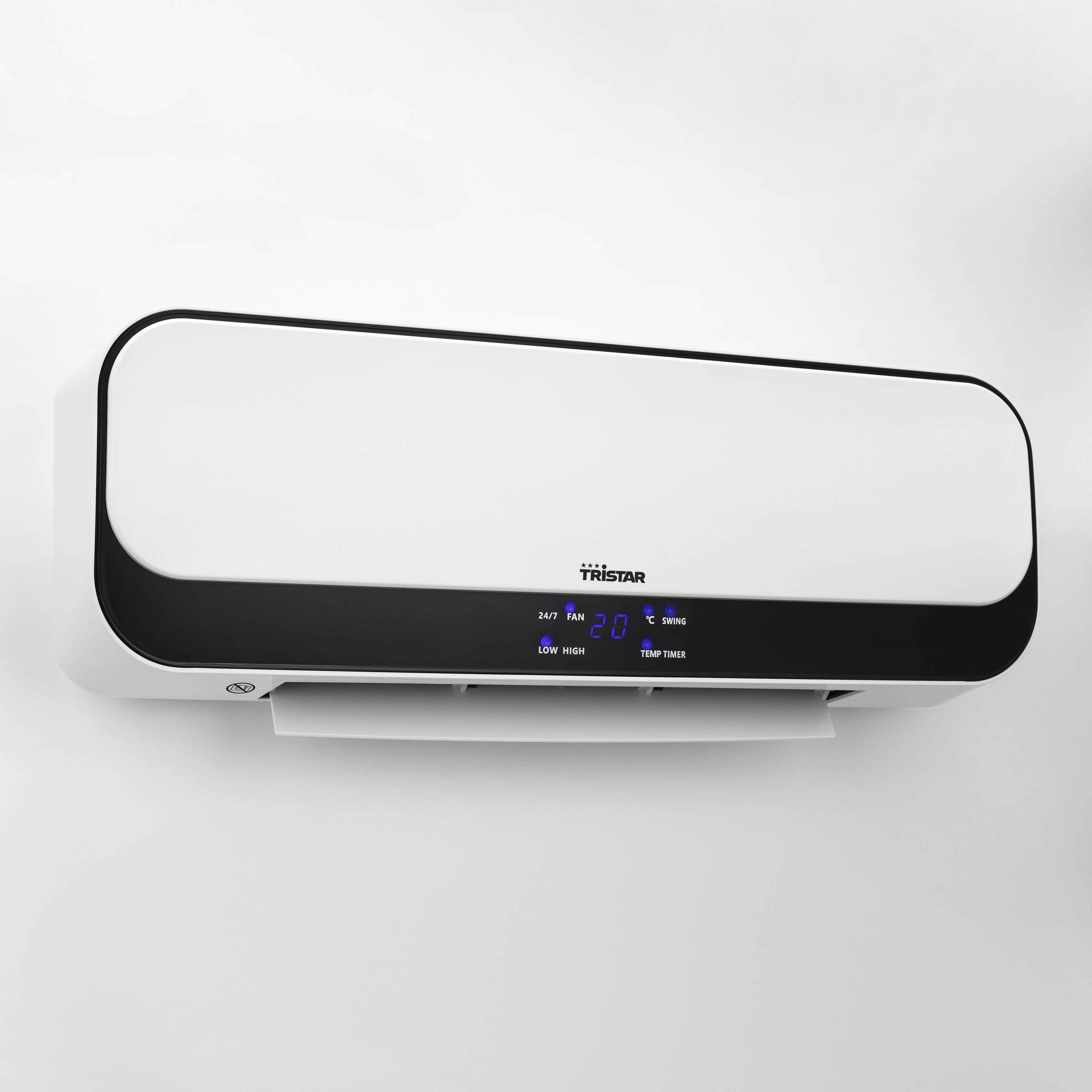 EAN 8713016087850 - Tristar KA-5075 calefactor eléctrico Interior Negro, Blanco 2000 W Ventilador eléctrico imagen 7