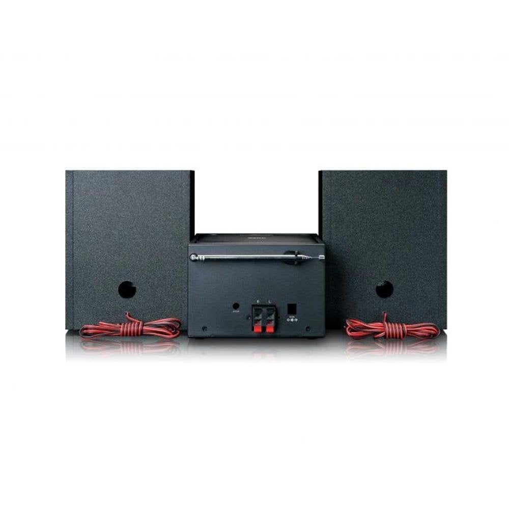 Lenco Mc-250, Minicadena De Música Para Uso Doméstico, Negro, 1 Cubierta(S), 24 W, Dab+,Fm, Tft