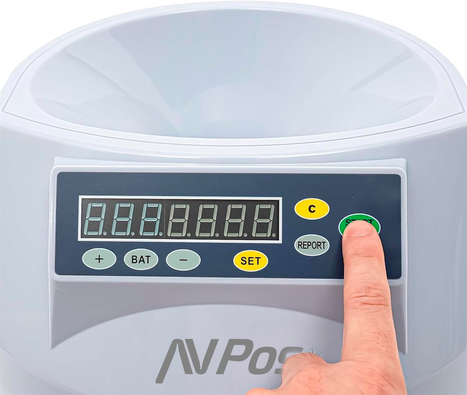 EAN 7427250946675 - AVPos AVP-CCM6 contador de dinero Contador de monedas Negro imagen 15