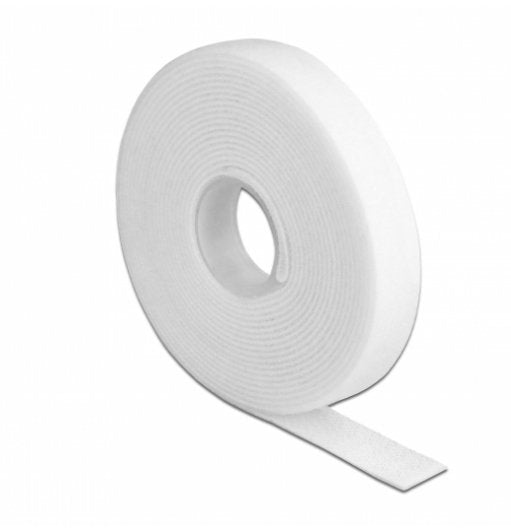 Delock 18376 Presilla Bridas Adherentes Para Cables Blanco 1 Pieza(S)