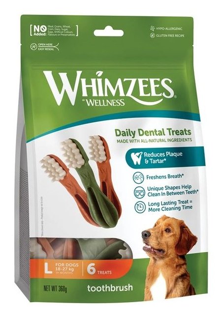EAN 8718627750681 - Whimzees WHZ344EU premio y golosina para perro y gato Masticables Vegetal 360 g imagen 1