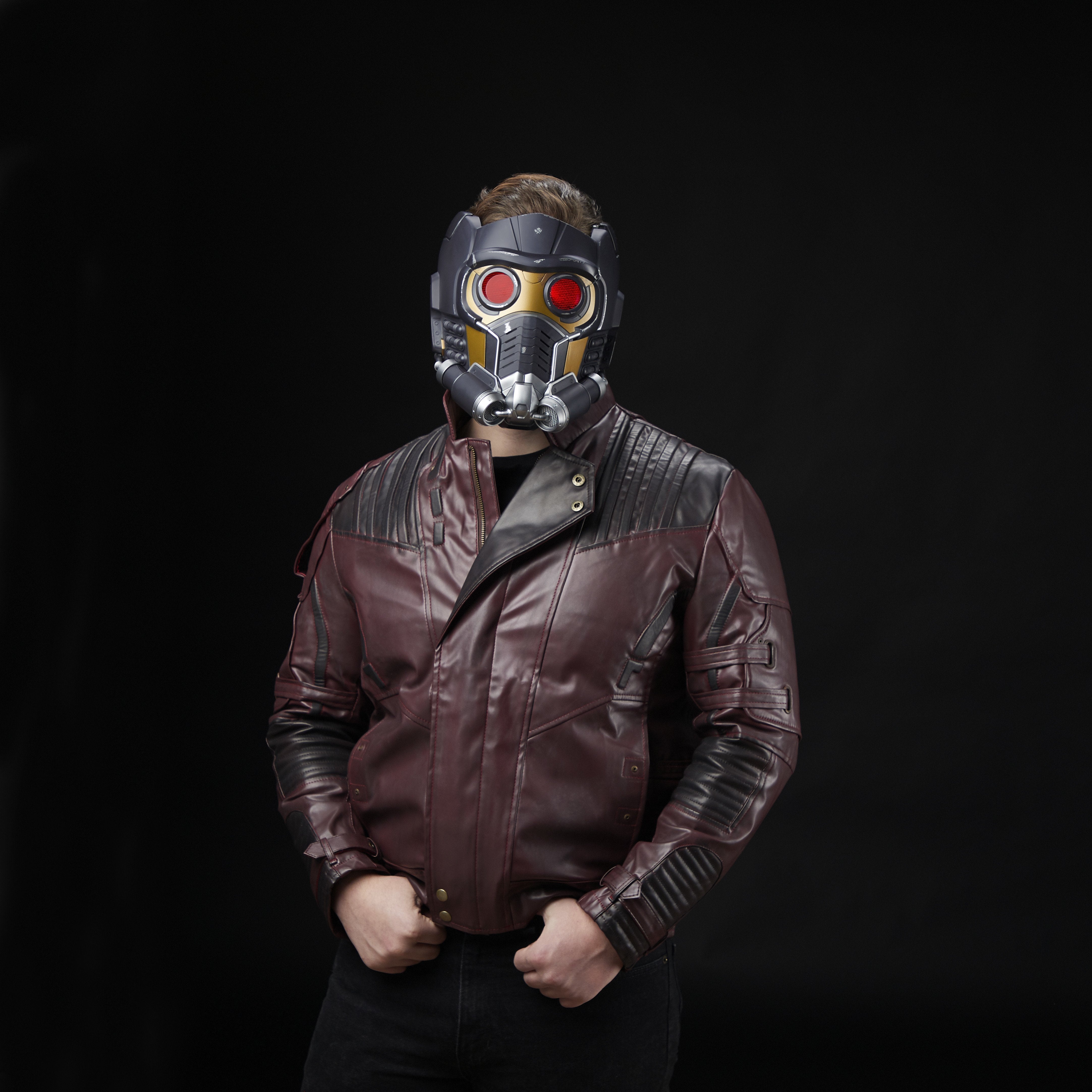 Replica Hasbro 1:1 Marvel Legends Infinty Saga Casco Electronico Star Lord