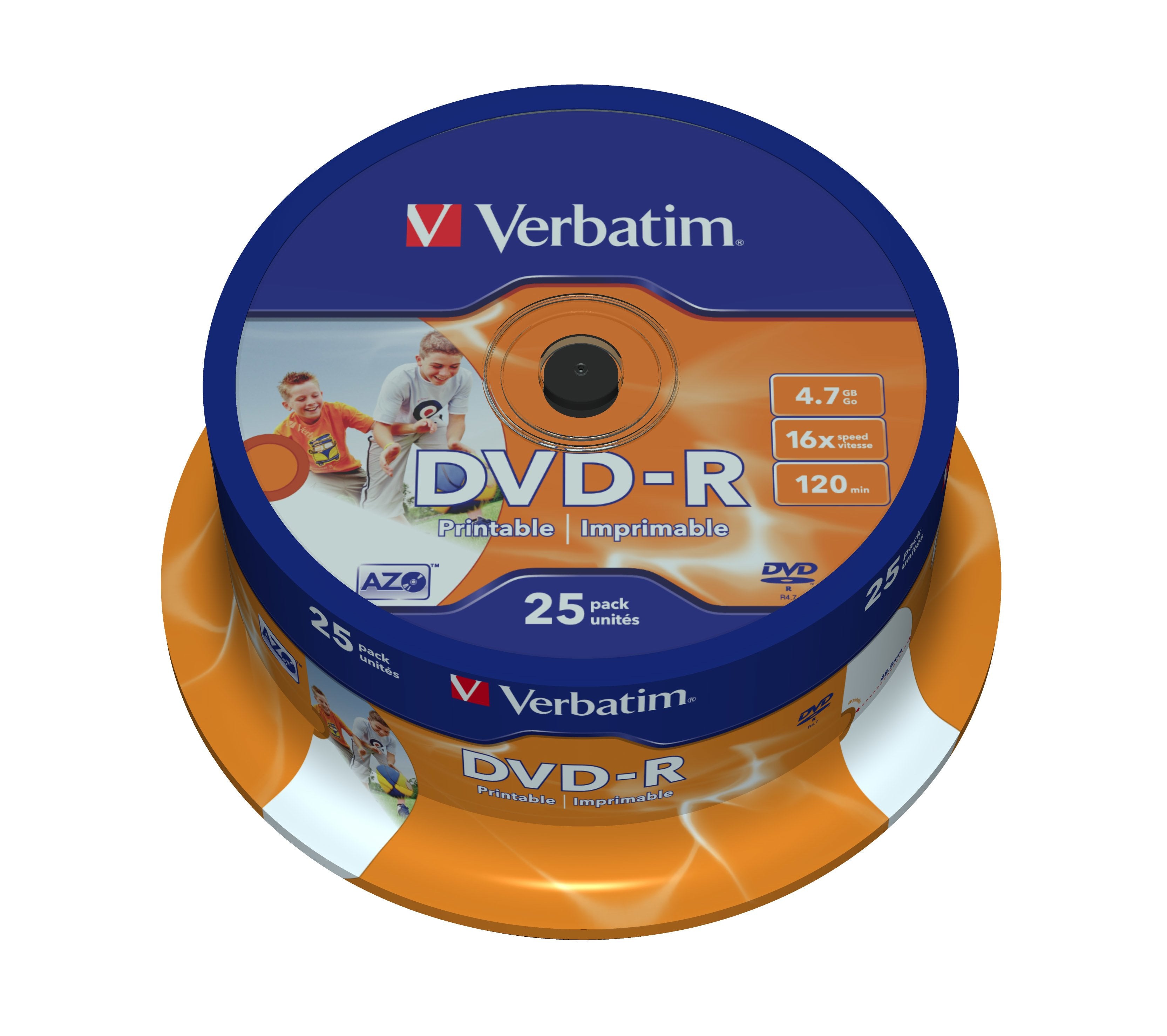 EAN 0023942435389 - Verbatim 43538 DVD en blanco 4,7 GB DVD-R 25 pieza(s) imagen 1