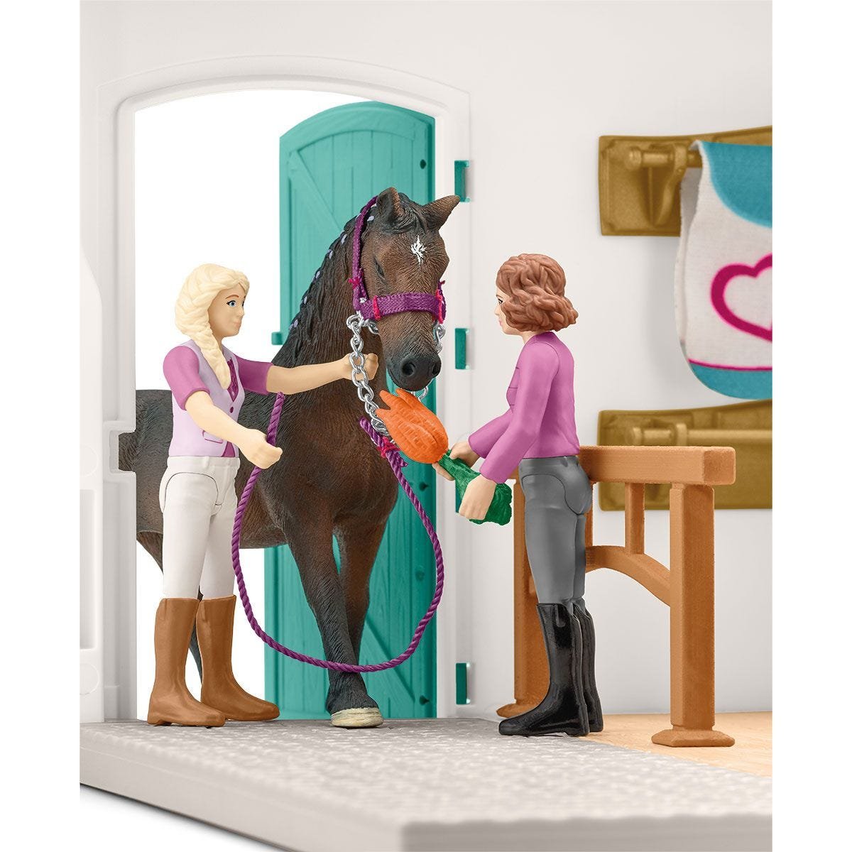 Tienda De Equitación Schleich Horse Club, Figura De Juguete