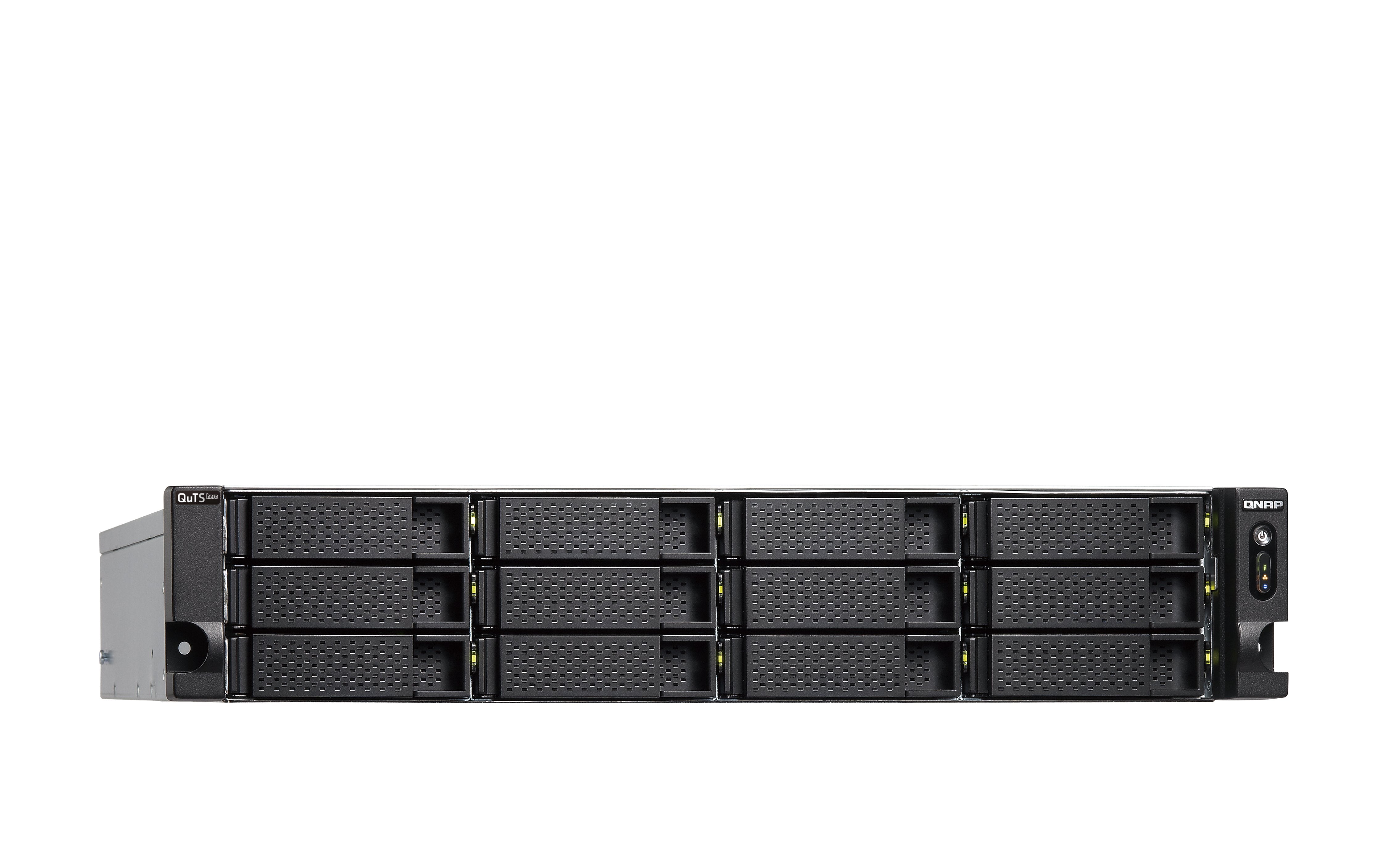 EAN 4711103081242 - QNAP TS-H1886XU-RP-R2 NAS Bastidor (3U) Intel® Xeon® D D-1622 32 GB DDR4 0 TB QuTS hero Negro, Gris imagen 4