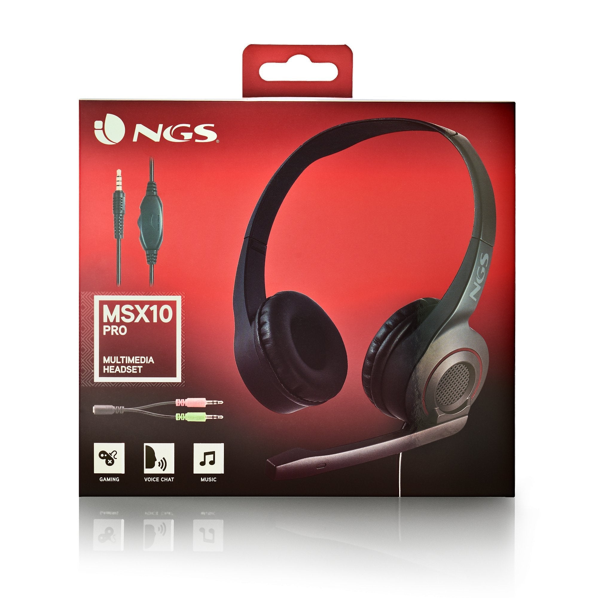 EAN 8435430620931 - NGS MSX 10 PRO Auriculares Alámbrico Diadema Juego Negro imagen 8