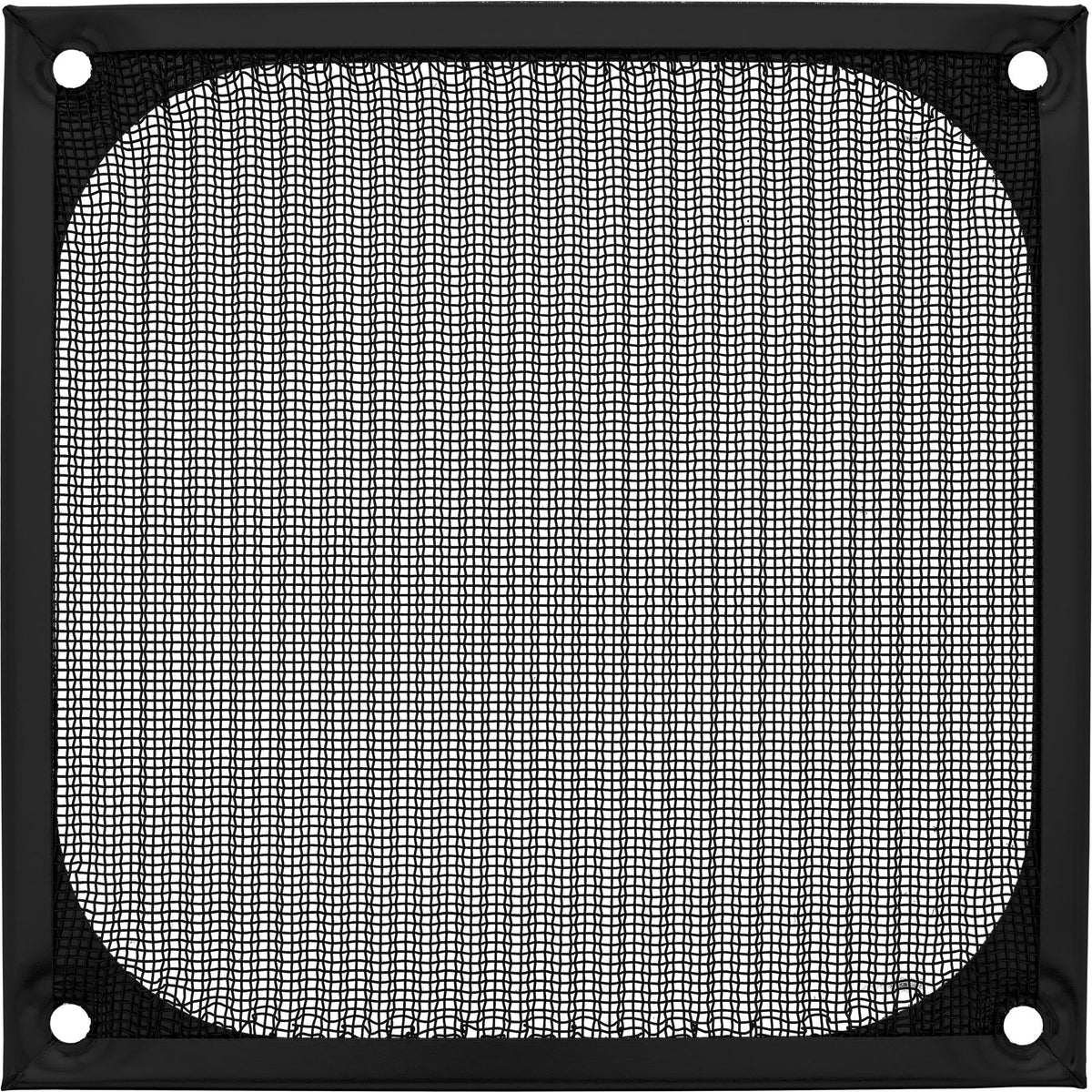 Filtro De Aluminio Inline Fan Grill 120x120mm Negro