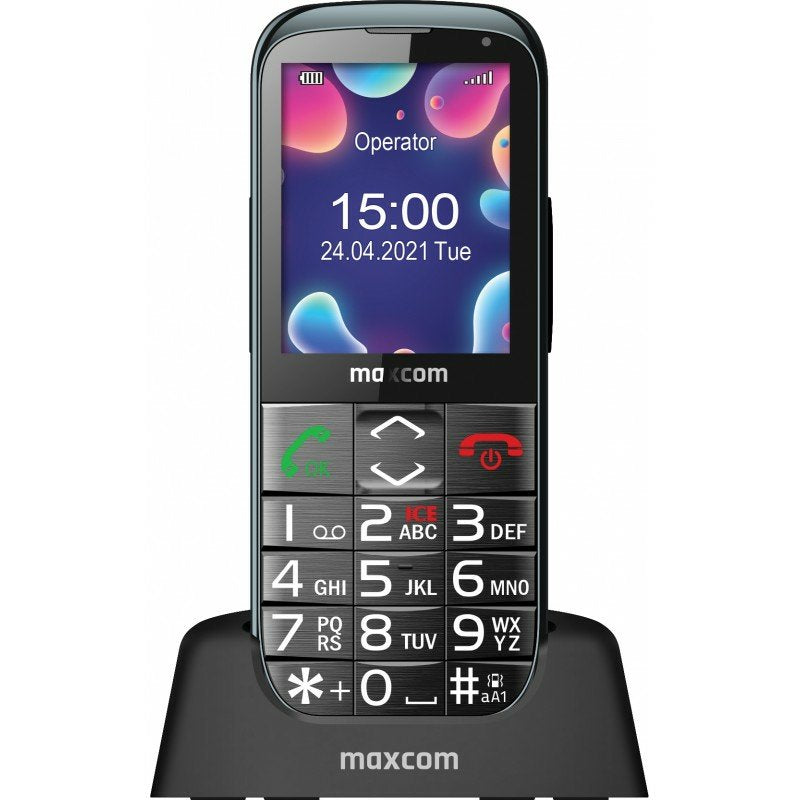 Maxcom Mm724 (2.2") 85 G Negro Teléfono Para Personas Mayores