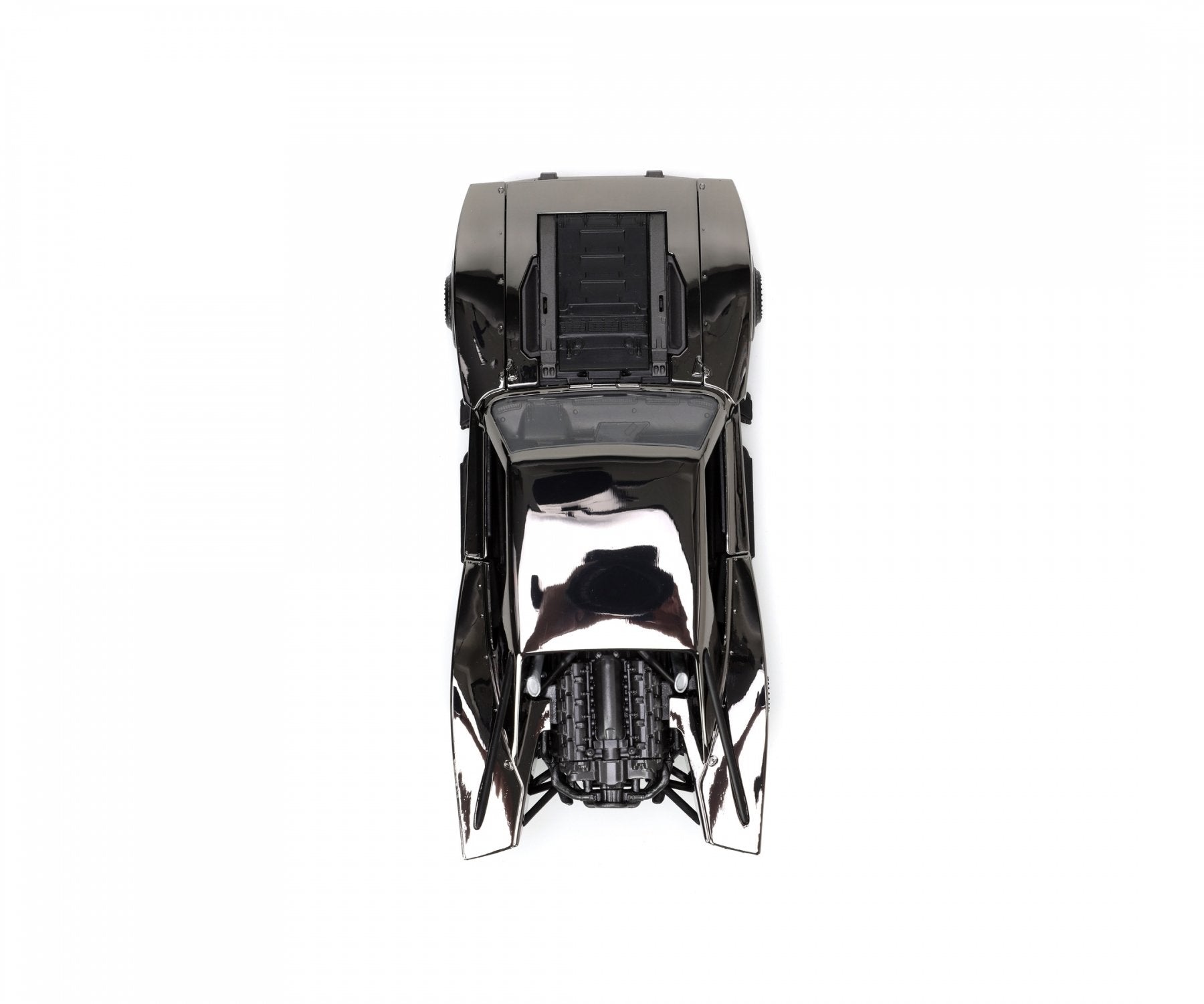 Vehiculo Batmobile + Figura Batman Metal Batman Dc Comics 1:24