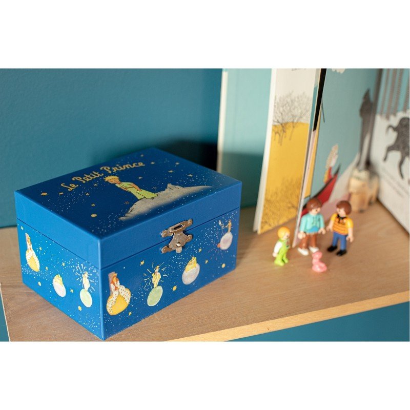 Trousselier Jewellery Music Box Little Prince, Blue, Night Glow