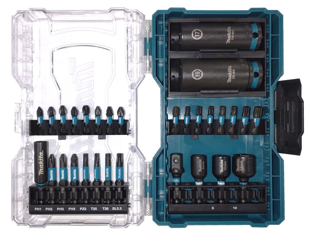 Makita Impact Black Bit- & Schlagnuss-Set, 30-Tlg.