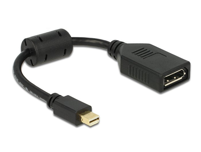 EAN 4043619655540 - DeLOCK 65554 cable DisplayPort 0,21 m Mini DisplayPort Negro imagen 2
