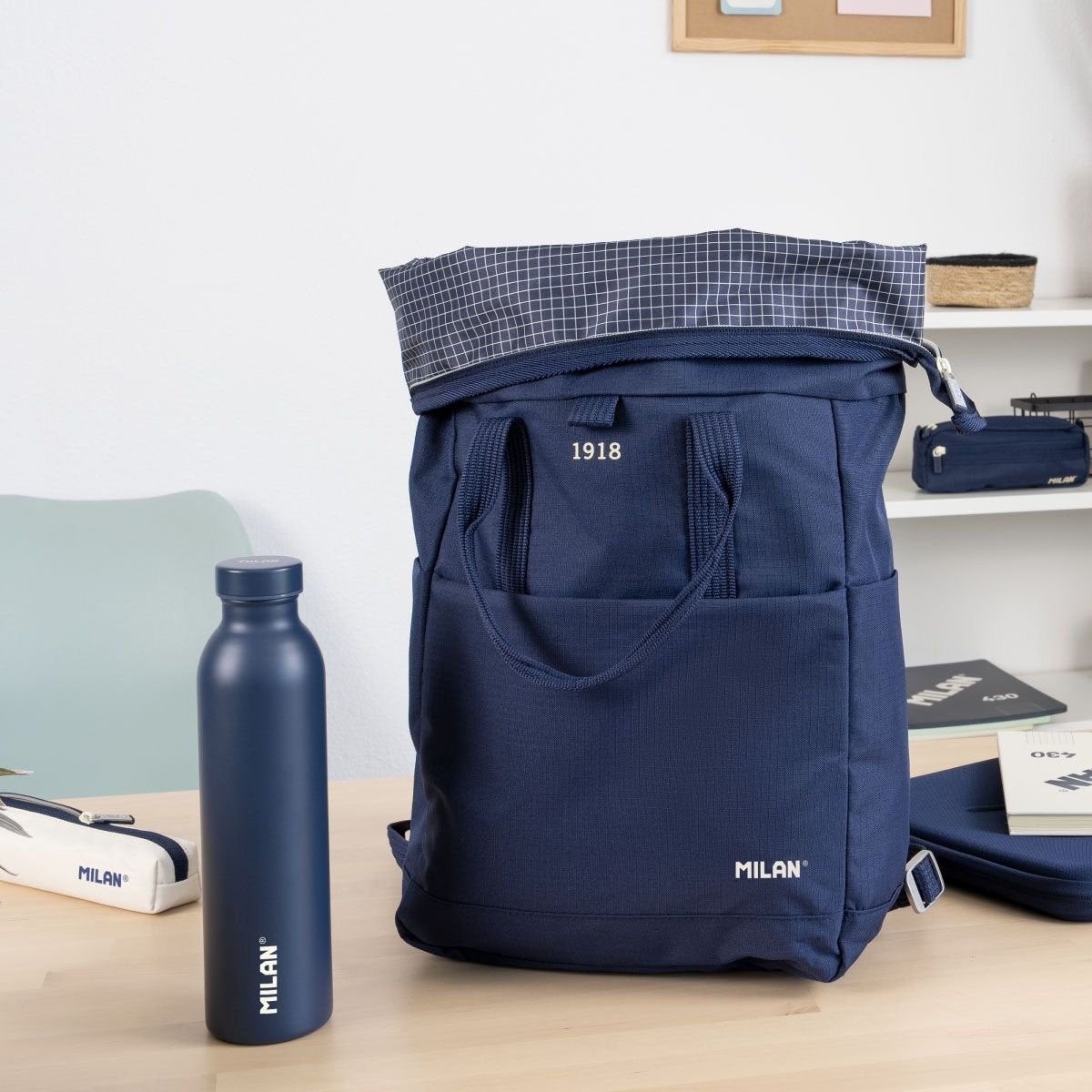 EAN 8411574092643 - Milan 643020B bidón de agua Uso diario 590 ml Acero inoxidable Marina imagen 6