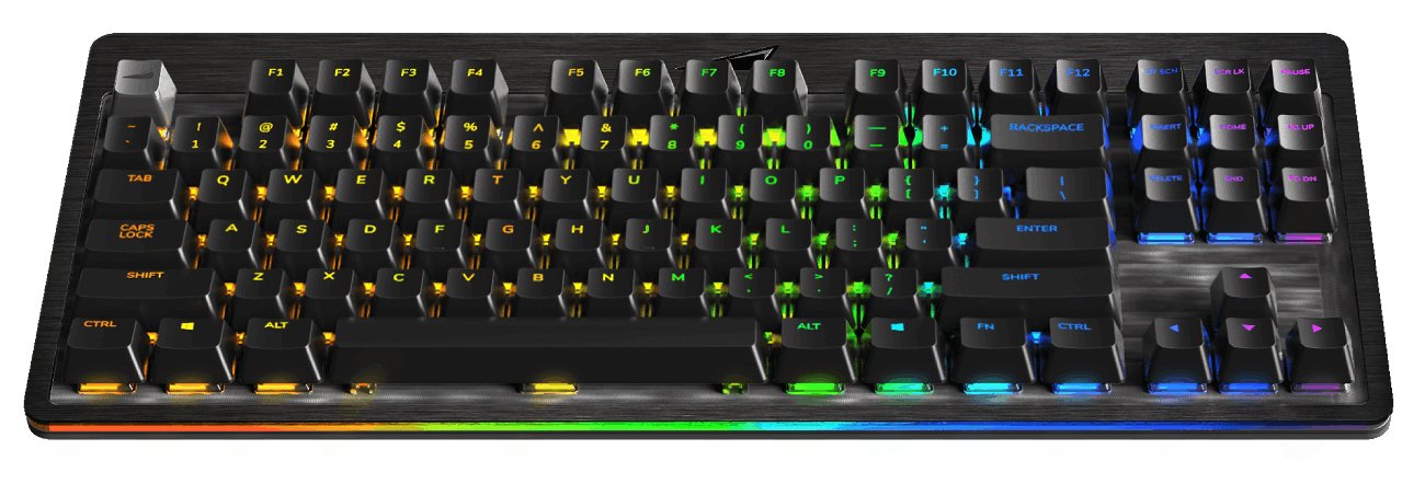 EAN 8720254076461 - Mountain Everest Core teclado Juego USB QWERTZ Alemán Negro imagen 2